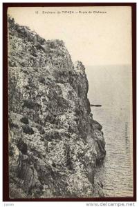 Cpa  Algérie environs de Tipaza  route de Chénoua    EUG20