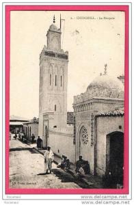 CPA - ALGERIE - CHERCHELL - La Mosquée N°2 - Animée, environs de Tipaza