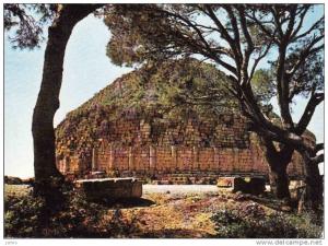 Algerie, Tipaza, Le Tombeau de la Chrétienne, circulé no