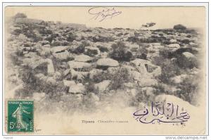 TIPAZA    -  Cimetière Romain  -  1910