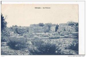 TIPAZA LE FORUM (PERSONNAGE)  REF 24122