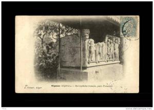 ALGERIE - TIPAZA - 29 - Sarcophage romain