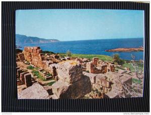 CPSM ALGERIE-Tipaza-Ruines Romaine