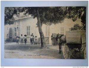 TIPAZA    La  POSTE -  Carte animée avec la MALLE-POSTE