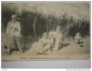 Tipaza Habitation du gardien du Tombeau de la Reine editeur Boumendil ??