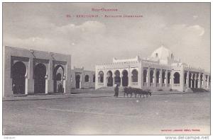 cpa-alg-beni ounif--batiments communaux-animée-lebouch e freres