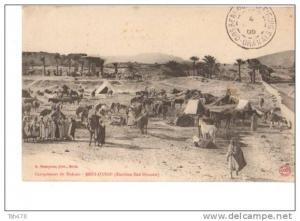 CPA   NB Algérie   campement du makzen Beni-ounif (extrème sud oranais)