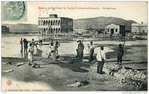 ALGERIE - REDOUTE DE BENI-OUNIF DE FIGUIG - CORVEE D´EAU