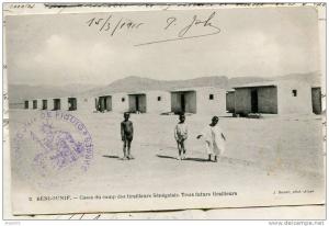 59174 - cachet BENI OUNIF DE FIGUIG s/CP 1915 TB