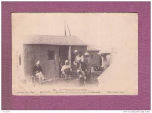 1 cpa  les evenements du figuig beni ounif reporters des journaux au poste du telegraphe