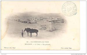 cpa Algérie  FIGUIG beni ounif, le camp, vue générale