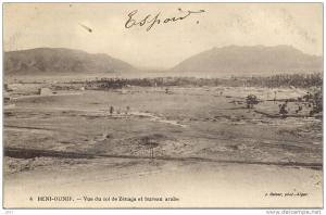 CPA  -  Algérie  -   BENI-OUNIF   -   Vue du Col de Zénaga et Bureau Arabe -