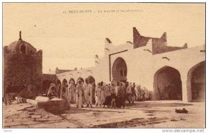 ALGERIE  BENI-OUNIF Le Marché et les Abreuvoirs