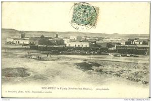 ALGERIE.BENI-OUNIF DE FIGUIG. VUE GENERALE.