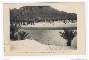 France  Maroc Béni-Ounif Bords de la Sousfana au Col de Taria, a France