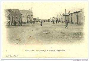 Algérie - BENI-OUNIF -  rue PRINCIPALE - POSTES ET TELEGRAPHES -  J. GEISER photo à ALGER N° 7