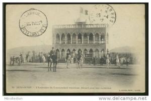 ALGERIE BENI OUNIF /        Habitation du commandant supérieur - départ pour une excursion      /