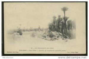 ALGERIE BENI OUNIF /        Cavalier de maghzen en sentinelle perdue      /