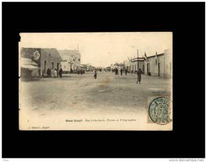 7 - BENI-OUNIF - Rue principale, Poste et Télégraphes