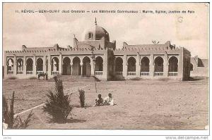 REVOIL-BENI-OUNIF LES BATIMENTS COMMUNAUX MAIRIE EGLISE JUSTICE DE PAIX REF 5910