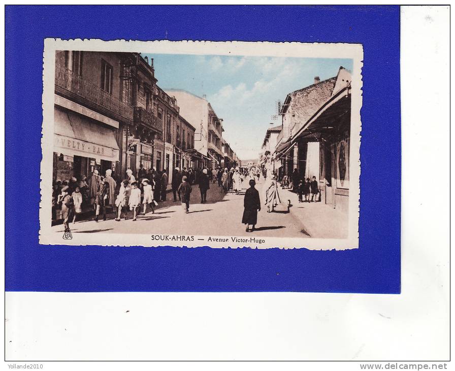 TZ895 Y4)  SOUK AHRAS alger ? avenus victor hugo  BAR (ETAT  TRES TRES BON)