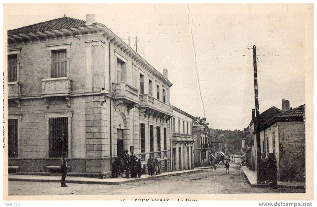 TUNISIE - SOUK-AHRAS - La Poste