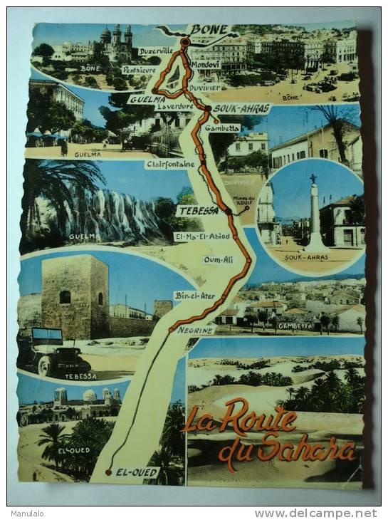 bone, guelma, duvivier, souk ahras, gambetta, tebessa, el oued