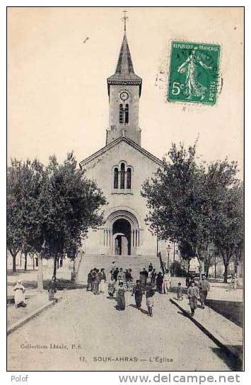 SOUK-AHRAS - l' eglise    (19372)