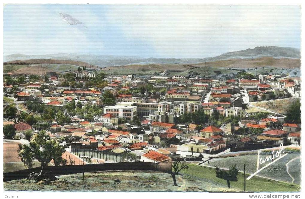 ALGERIE . CONSTANTINE . SOUK-AHRAS . VUE GENERALE
