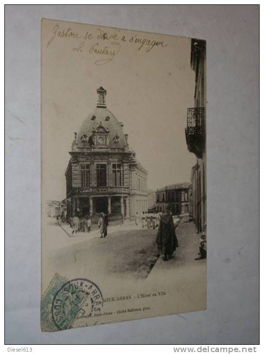 SOUK  AHRAS  L  HOTEL  DE  VILLE