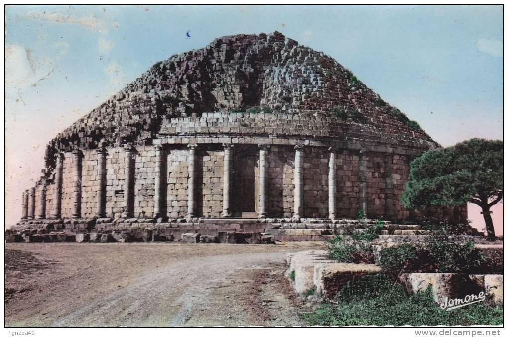 cp , ALGERIE , TIPAZA , Le Tombeau de la Chrétienne
