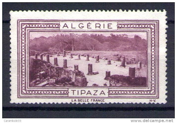 ERINNOPHILIE  LA BELLE FRANCE TIPAZA ALGERIE