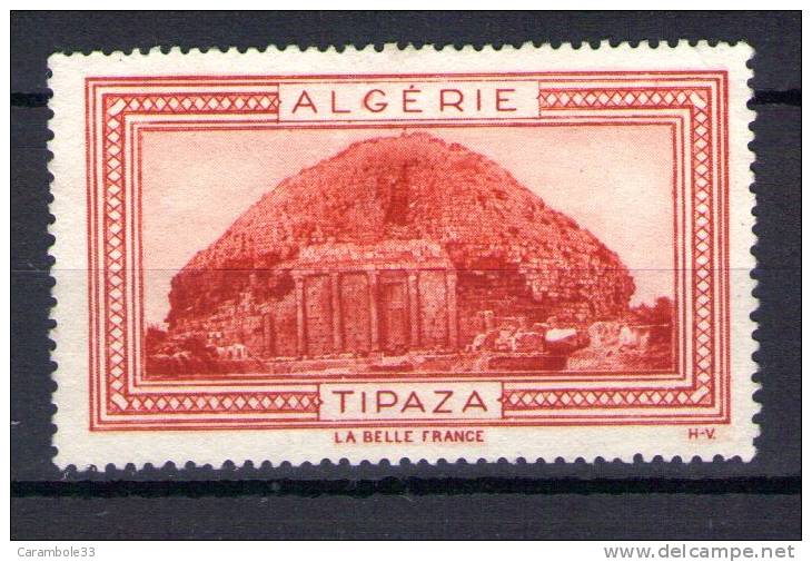 ERINNOPHILIE  LA BELLE FRANCE TIPAZA ALGERIE