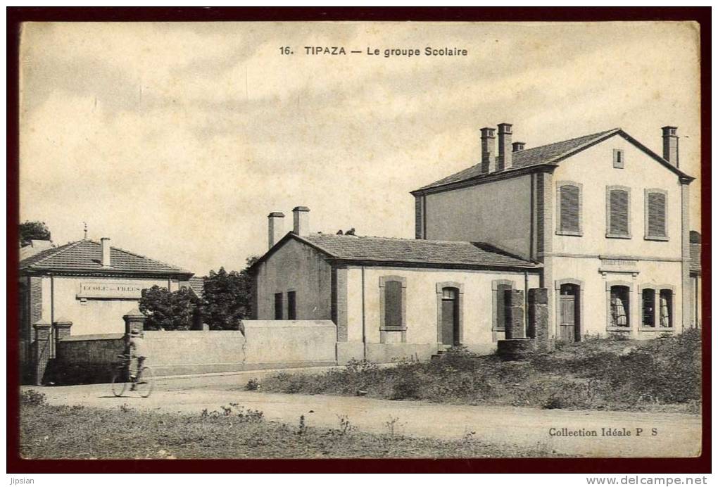 Cpa Algérie Tipaza  le groupe scolaire    EUG17