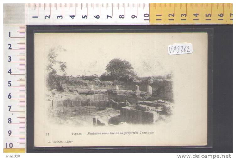 VA3262 ALGERIA TIPAZA FONTAINE ROMAINE PROPRIETE TREMAUX FONTANE