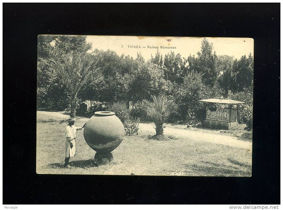 CP  ALGERIE  TIPAZA RUINES ROMAINES