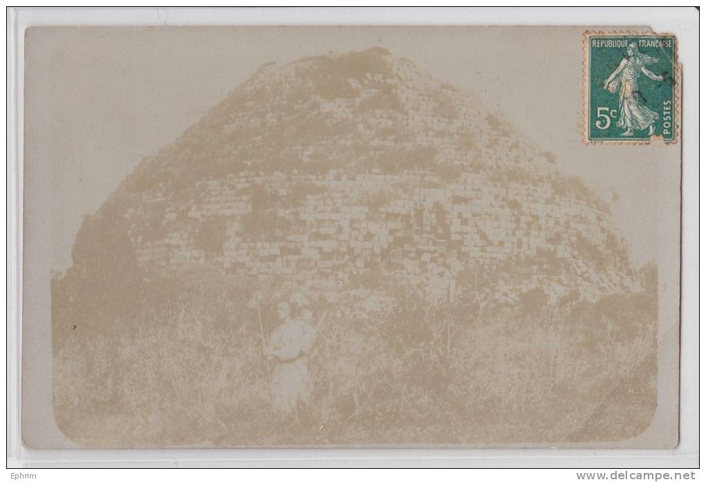 Sidi Rached - Tipaza - Coléa - Carte-photo 1909 - Tombeau de la Reine