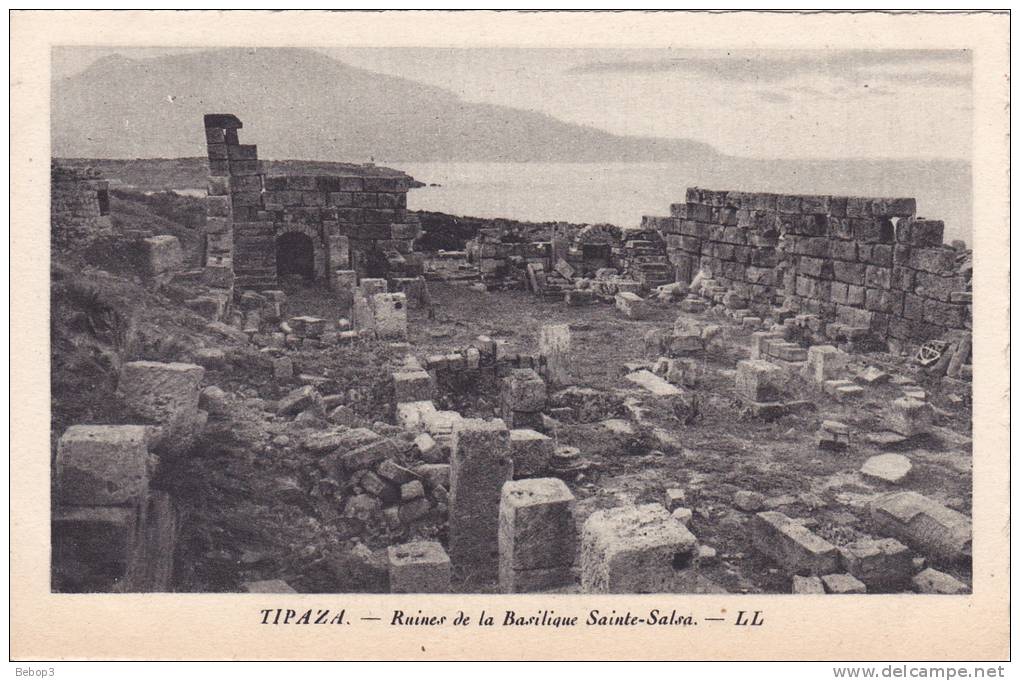 Algérie Tipaza - Ruines de la basilisque Sainte Salsa