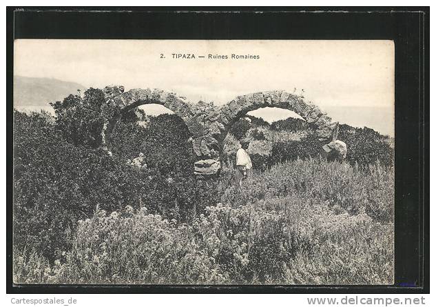 CPA Tipaza, Ruines Romaines