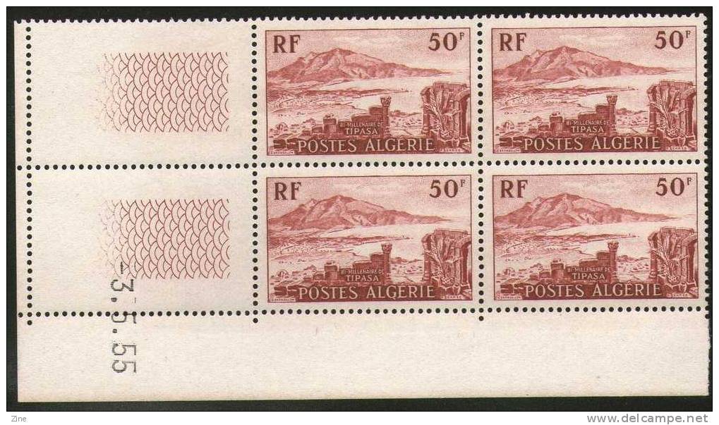 Algérie Coin daté Bimillénaire de Tipaza **