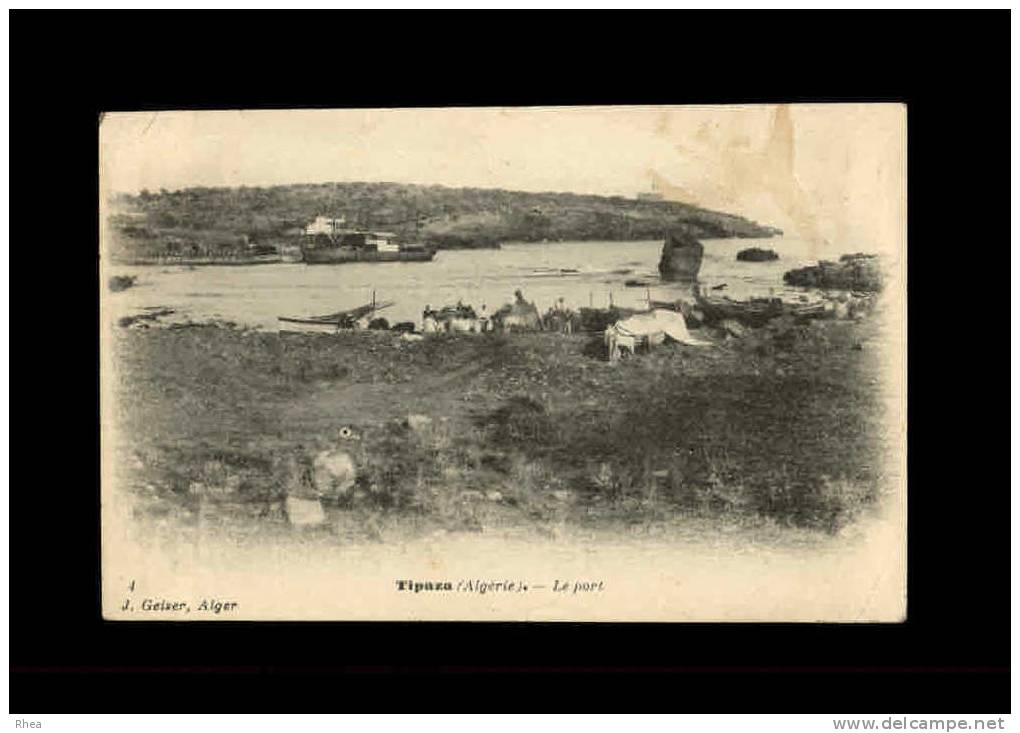 ALGERIE - TIPAZA - 4 - Le port