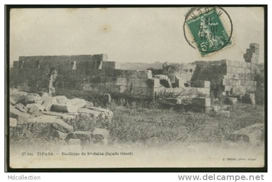 ALGERIE TIPAZA /           basilique de Sainte Salsa       /