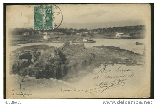 ALGERIE TIPAZA /          Le port        /