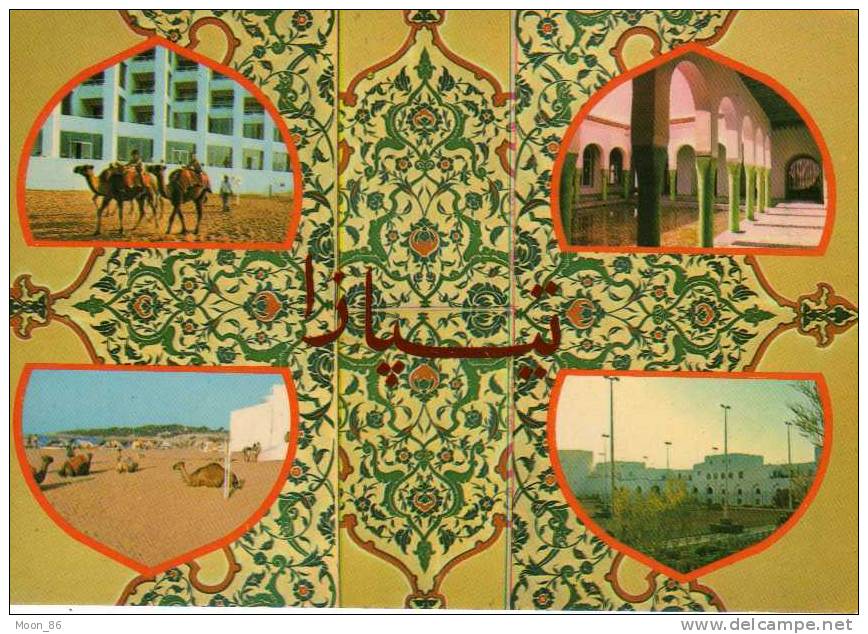 algerie - SOUVENIR DE TIPAZA MATARES  4 VUES