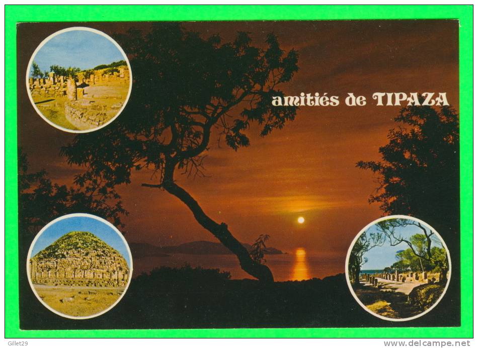 TIPAZA, ALGÉRIE - 4 MULTIVUES -
