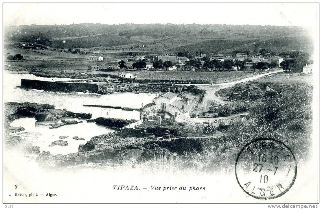 CPA - Tipaza (Algérie) - Vue prise du phare