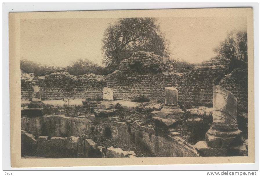 2 CARTES DE TIPAZA. 42. villa trémaux.37. le nymphéa.