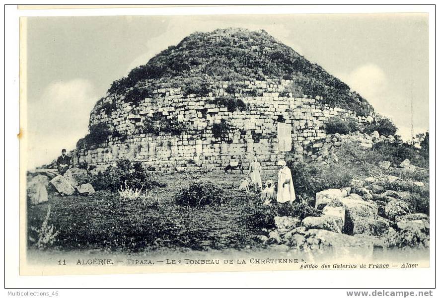ALGERIE - TIPAZA - Le Tombeau de la Chrétienne.