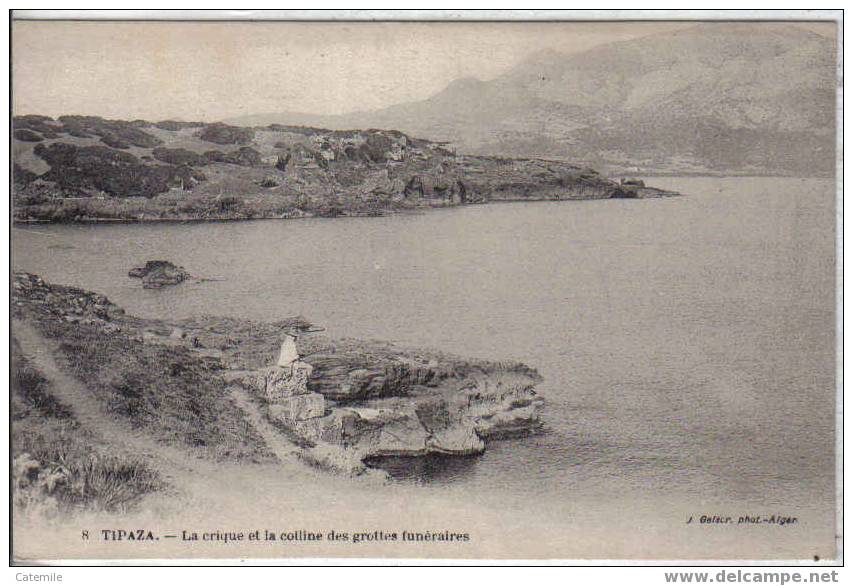 8,TIPAZA, La Crique et la Colline des Gtottes Funéraires