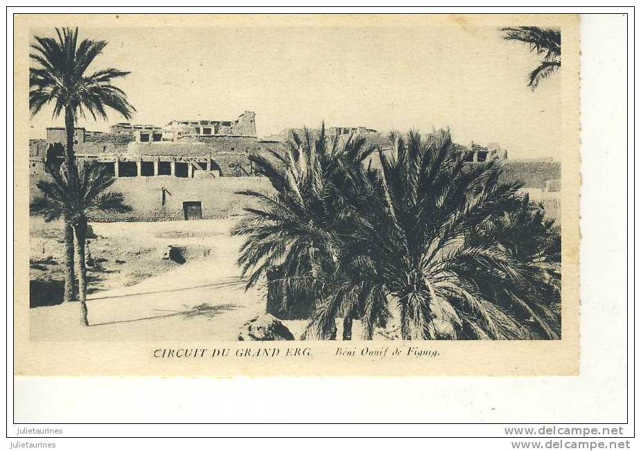 CIRCUIT DU GRAND ERG BENI OUNIF DE FIGUIG CPA BON ETAT
